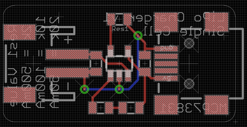 MCP73831 board screenshot
