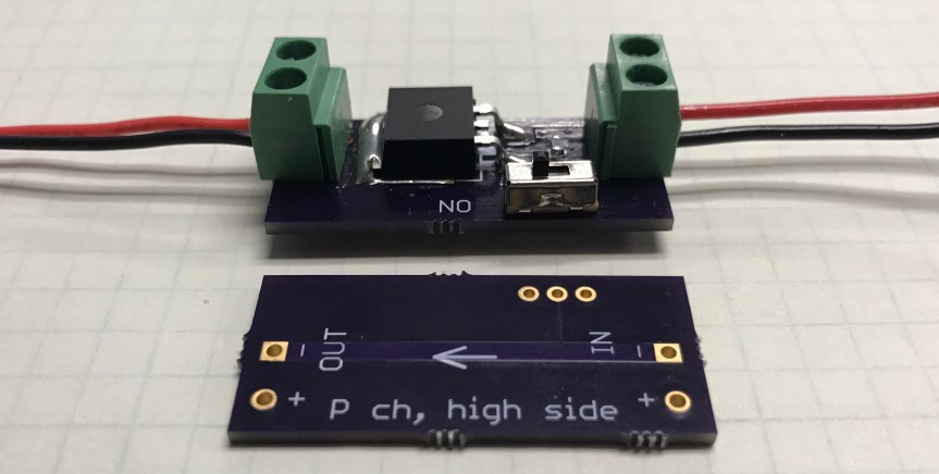 P Channel Mosfet – High Side&nbsp;Switch